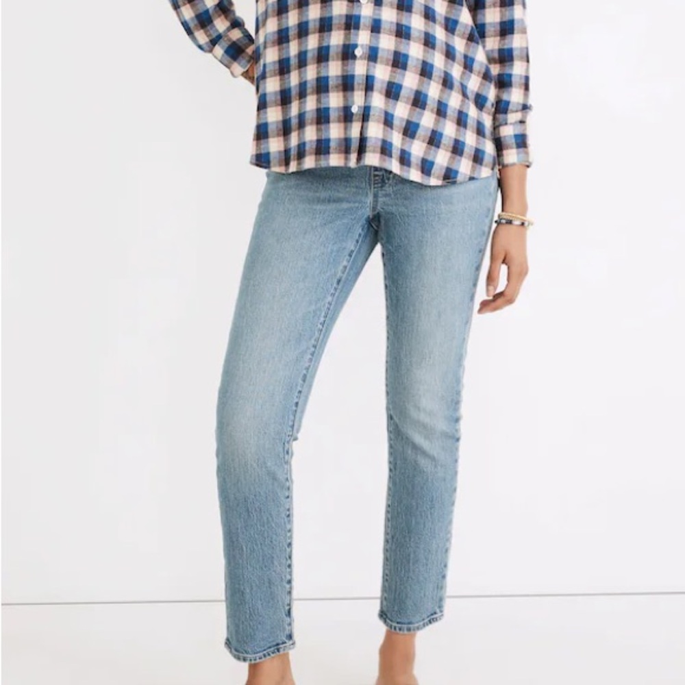 Madewell Light Blue Straight Leg Jeans
